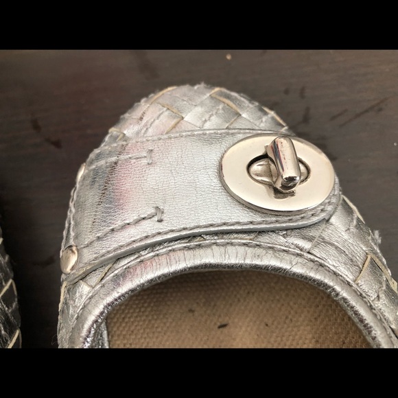 Silver Coach ballet flats - Picture 7 of 7